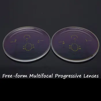 1.56 1.61 1.67 1.74 (להוסיף +0.75~+3.50) Progressive Multifocal עדשות מרשם קוצר ראייה רוחק ראייה חינם - טופס מותאם אישית עדשה