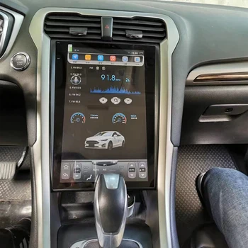 128G 12.1 אינץ ' טסלה סגנון מסך מגע עבור פורד מונדיאו היתוך MK5 היברידית לאנדרואיד רדיו במכונית מולטימדיה נגן וידאו GPS Navigator