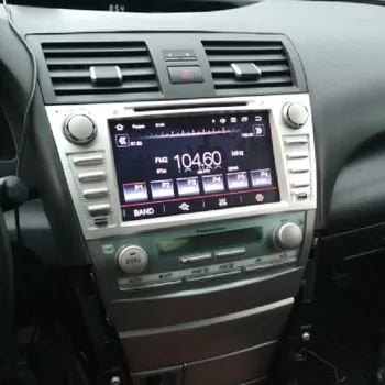 2 DIN אנדרואיד 10 8+128G עבור טויוטה קאמרי 40 50 2007 - 2011 אוטומטי רדיו לרכב DVD ניווט GPS Carplay ראש יחידת מולטימדיה