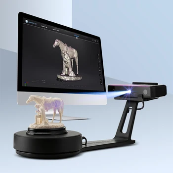 3D סורק צבע מרקם דיוק גבוה תעשייתי סורק 3D דוגמנות סטריאו הנדסה הפוכה ציור מדידות מכשיר