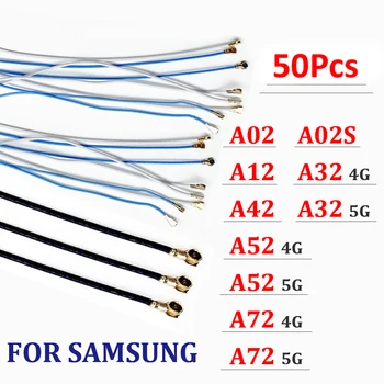 50Pcs，המקורי הפנימי Wifi אנטנת קליטה מחבר להגמיש כבלים סרט על Samsung Galaxy A03S A02 A02S A12 A32 A42 A52 A72 4G 5G