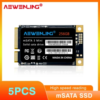 AEWENLING MSATA3 SSD 128gb 256gb 512GB מיני-64gb 1TB דיסק קשיח למחשב 3x5cm פנימי של מצב מוצק הכונן הקשיח הנייד הסיטוניים
