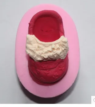 bitiful תינוק נעליים מלאכה אמנות סיליקון סבון, עובש מלאכה תבניות DIY עבודת יד, סבון, עובש FM 349