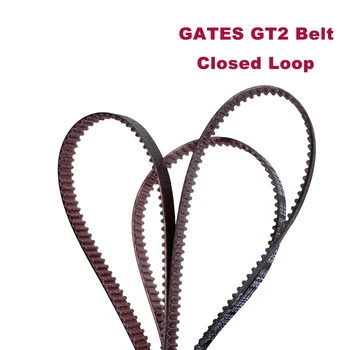 BTT השערים 2GT GT2 החגורה לולאה סגורה סינכרוני החגורה תזמון חגורת גומי ברוחב 6 מ 