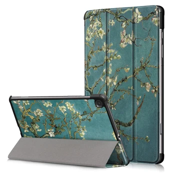 Case For Samsung Galaxy Tab A7 לייט 8.7 SM-220 SM-T225 220 T225 סיבוב קיפול לעמוד Shockproof ציור צבע לוח כיסוי