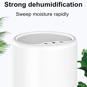 Dehumidifier משק השינה מייבש קטן שקט לחות במרתף לחות מתג ההשתקה