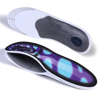 EXPfoot Orthotic מדרסים תמיכה לקשת שטוחה מוסיף אורטופדי עבור כפות רגליים להקל על לחץ פרונציה כרית רפידות נעליים.