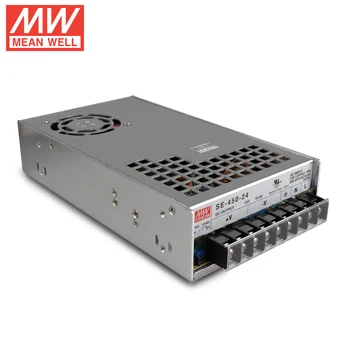 Geniune משלוח חינם Meanwell PSU SE-450-24 24V18.8A 450W טוב ספק כח אספקת החשמל BLV MGN קוביית 3d מדפסת באיכות טובה