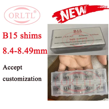 ORLTL התאמת Shim B15 דלק מזרק Shim B15 אטם למכונת כביסה B15 גודל: 8.4-8.49 מ 