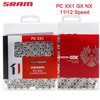 SRAM כוח שרשרת מחשב XX1 NX GX 11S 12S שרשרת אופניים 11V 12V ח 