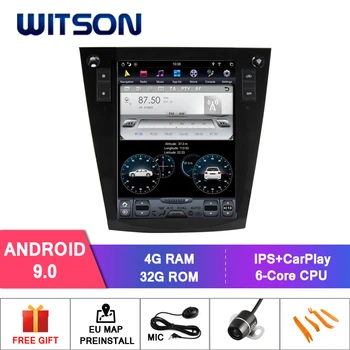 WITSON אנדרואיד 9.0 טסלה סגנון עבור סובארו פורסטר 2013-2018 4GB ניווט GPS אוטומטי סטריאו אנכי מסך