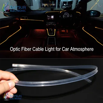 אופטי כבל עם חצאית עבור רכב 1M/2M/5M/10M/20M מובנה מדריך אור כבל 3.0 מ 