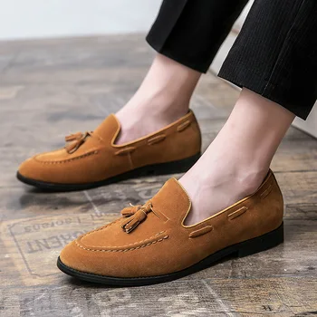 איטלקי מותג גברים נעלי רשמי נעלי גברים נעלי אלגנט אוקספורד Sepatu להחליק על זקפ החתונה גברים נעליים אלגנטיות Chaussure Homme פועלים