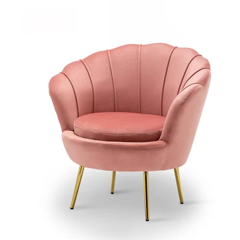 מודרני ספה עיצוב ארגונומי כורסה יוקרה יחיד ספה Beautysalon הקבלה פנאי מחכה כיסא הרהיטים בסלון היי