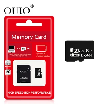 מקורי Class10 Micro-SD חכם TF כרטיס 64GB 128GB 32GB 16GB 8GB מהירות גבוהה כרטיס זיכרון פלאש כרטיס מיני Sd TF/SD לטלפון