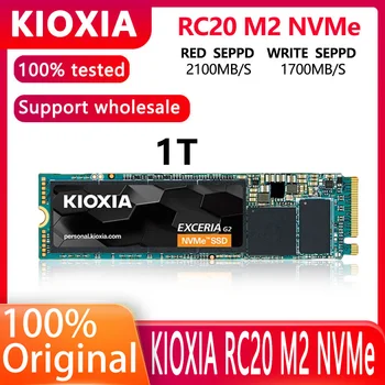 מקורי Kioxia RC20 SSD 1TB Internal Solid State Drive NVMe.M2 ממשק EXCERIA NVMe סדרה