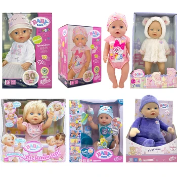 מקורי Zapf התינוק נולד בובה בנות אוספי צעצועים נדירים אופנה בובת דמות תינוקות ונולד מחדש Bjd בובה בנות מתנות יום הולדת