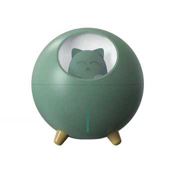 מקסים מחמד אוויר מכשיר אדים 220Ml הכוכב חתול קולי מגניב Mist ניחוח אוויר שמן מפזר רומנטי צבע מנורת LED ירוק