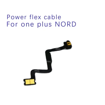 עוצמת הכוח להשתיק להגמיש כבלים עבור OnePlus Nord על כוח, כרך 1+Nord למעלה למטה לצד לחצן להגמיש סרט
