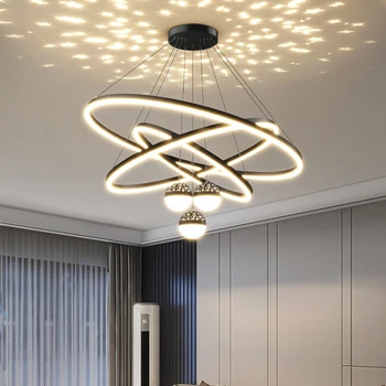 עיצוב חדר Led אמנות נברשת תליון מנורה אור אביזרים למטבח נורדי בבית האוכל הברק תלוי תקרה מקורה במקום.