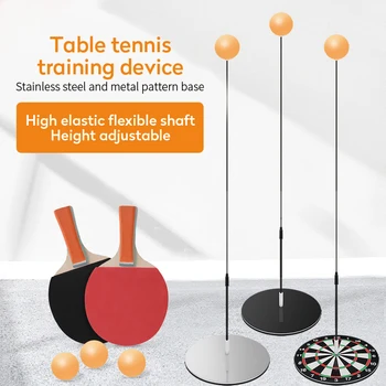 פינג פונג הכשרה מכונת טניס ריבאונד מאמן להגדיר פינג פונג ההנעה ריבאונד פיר מכונת מקורה אימון טניס הכשרת כלים