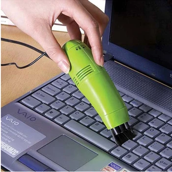 שואב אבק שואב אבק USB Mini מיועד מברשת ניקוי אבק ערכת ניקוי עבור הטלפון הנייד למחשב מקלדת המחשב פלסטיק