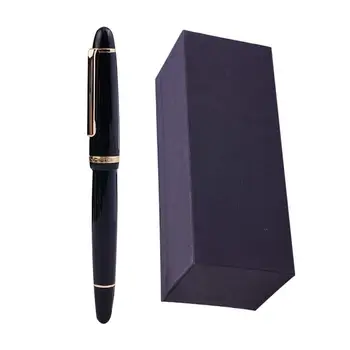 Jinhao X850 שחור מתכת עט נובע המשרד לעסקים בינוניים הציפורן בעט כתיבה עט עם ממיר סטודנט ציוד לבית הספר